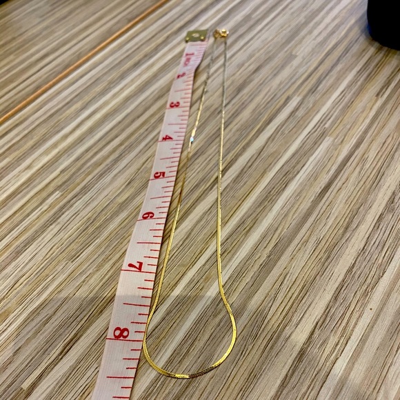 18K Gold Jade Chain - Picture 4 of 6